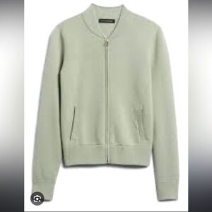 Banana Republic Bomber Sweater XS